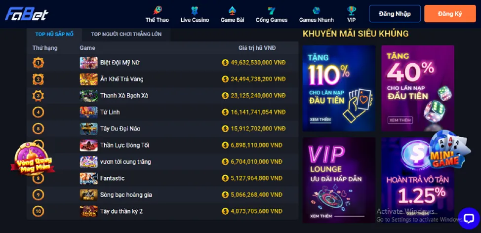 Bước 2: Cài đặt cấu hình tydo88 app